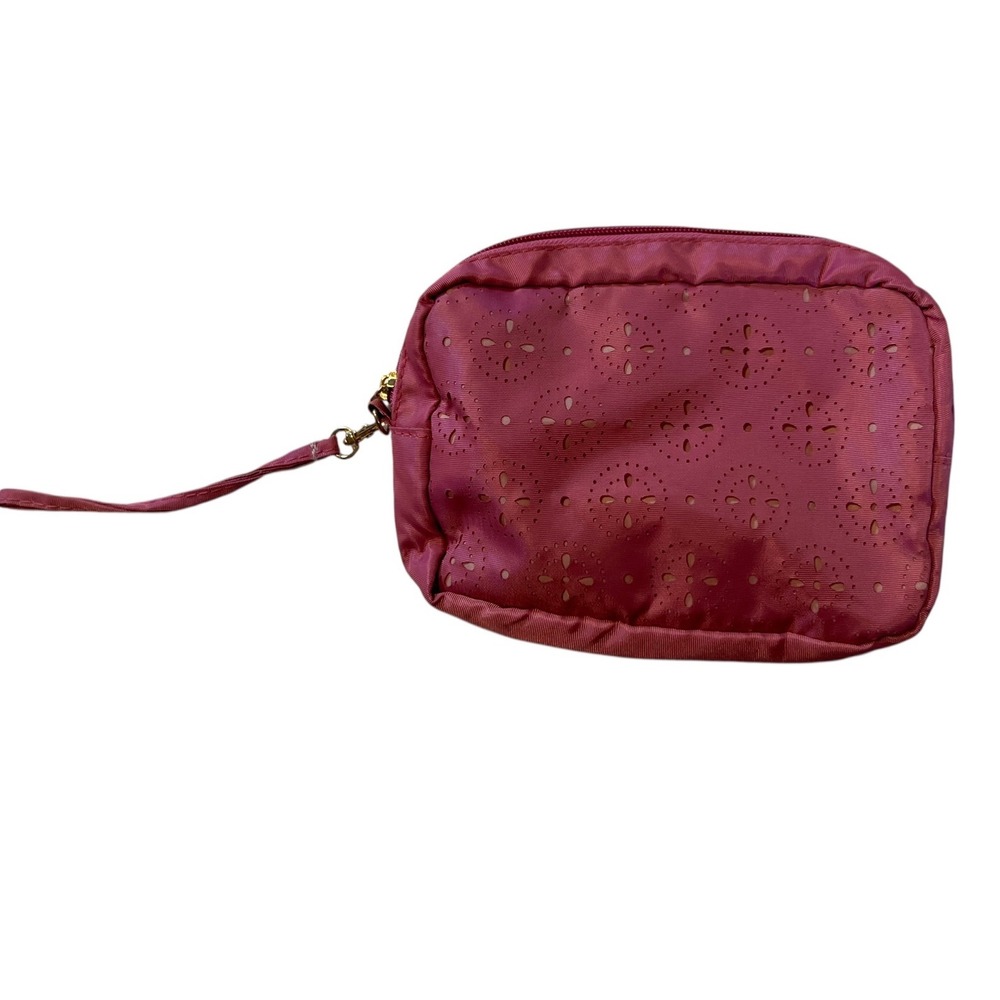 Pink Makeup Bag Cosmetic Case Wristlet Travel Pouch‎ Organizer